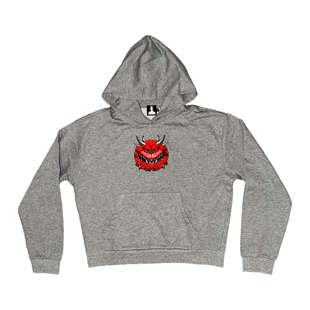 CACODEMON HOODIE CROPPED